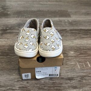 Kids Lightning bolt Toms